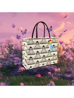 Earth Bags - Boho Voyage Geometric Muse Tote Bag