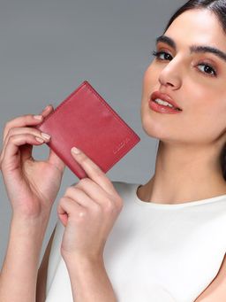 Sassora - Genuine Leather Bifold Wallet For Women (Small)