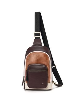 MOKOBARA - The Memo Crossbody For Unisex -Brown