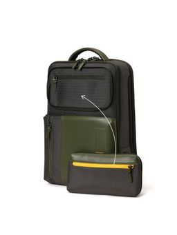 MOKOBARA - The Overnighter Backpack with Sling Bag For Unisex -Green