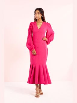 BAHAARA BY DIVYA NARULA - Pink Isabella Tango Dress