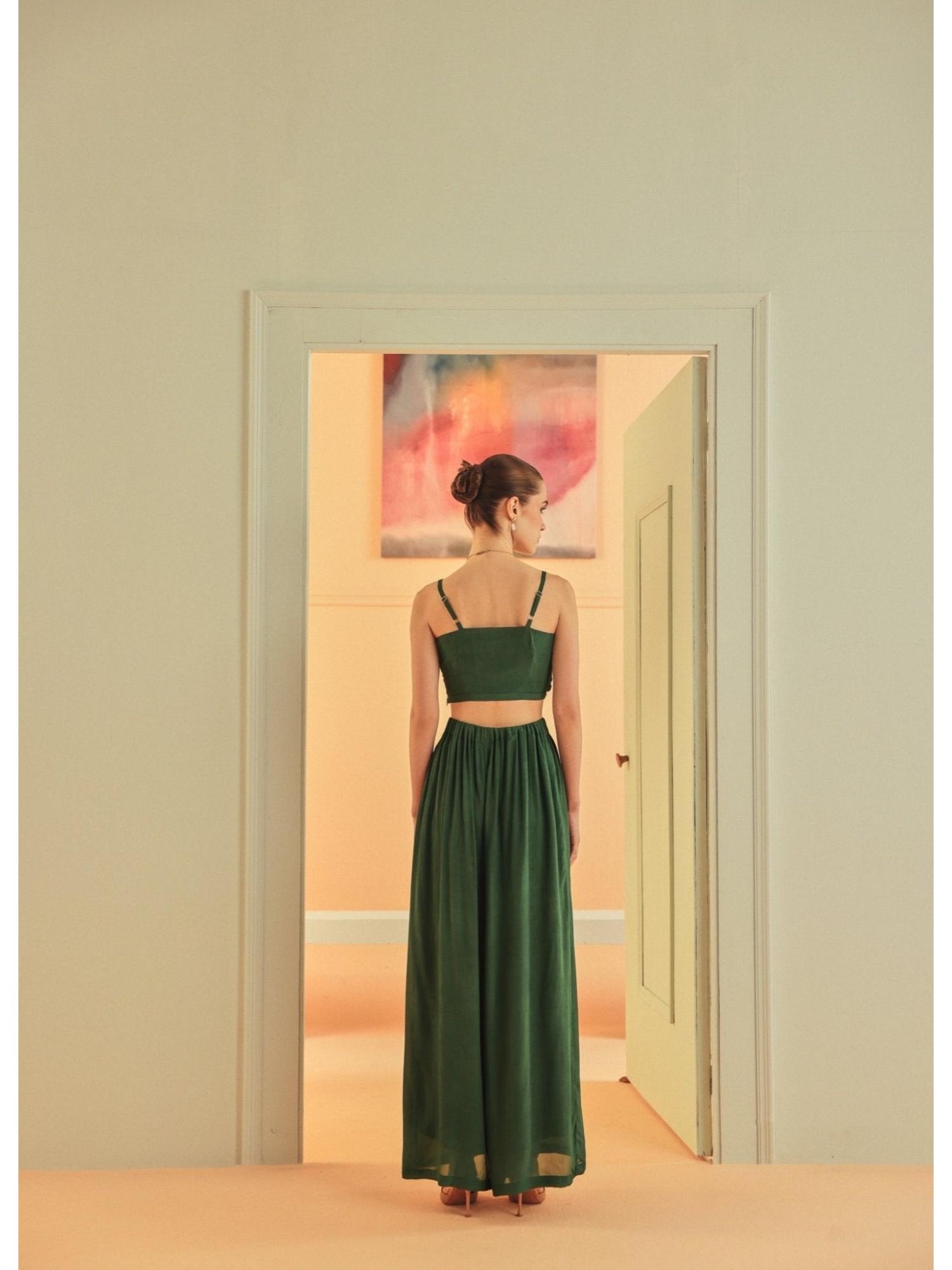Giada Green Top