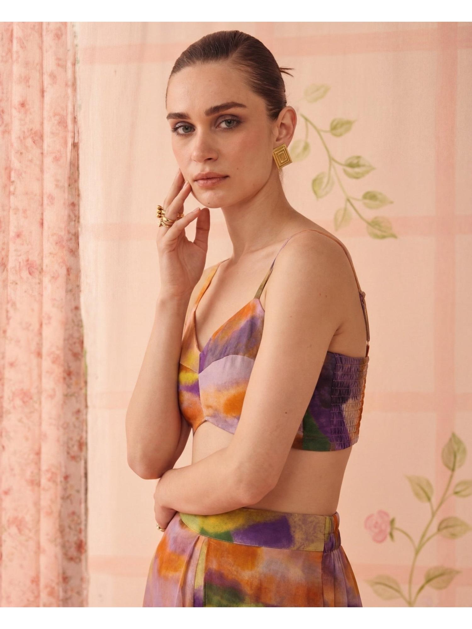 Impressa Multicolor Crop Top