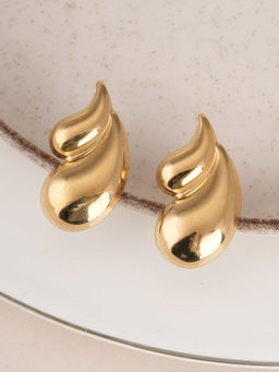 Palmonas - Gold Chic Teardrop Earrings