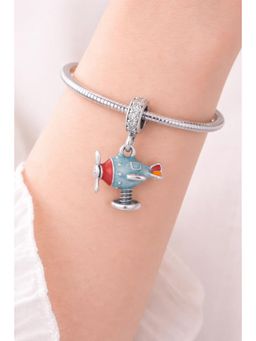 Miora - Silver Vintage Airplane Charms