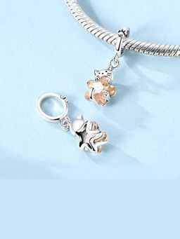 SKO - Miora Silver Cat Star Charm