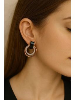 SKO - Miora Gold Rose Gold Triple Hoop Earrings