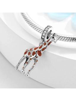 Miora - Brown Giraffe Charm