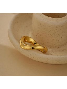 SKO - Miora Gold Wave Statement Ring