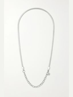 SKO - Miora Silver Sleek Snake Chain Necklace