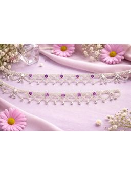 SKO - Miora Silver Padmika Anklet
