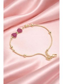 SKO - Miora Pink Women's Blossom Bow Anklet