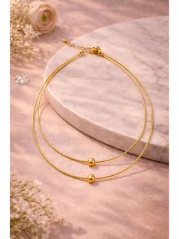 SKO - Miora Gold 2 Layer Italian Stylish Necklace