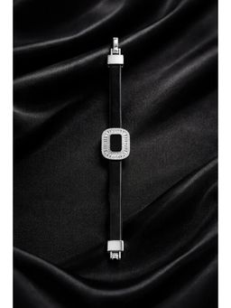 SKO - Miora Black Buckle Leather Bracelet