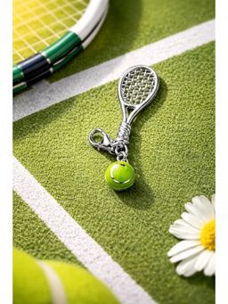 SKO - Miora Silver Badminton Charm