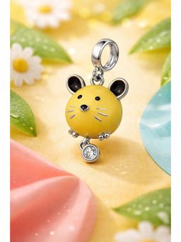 SKO - Miora Yellow Cat Head Charm