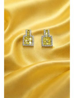 SKO - Miora Yellow Bottle Earrings