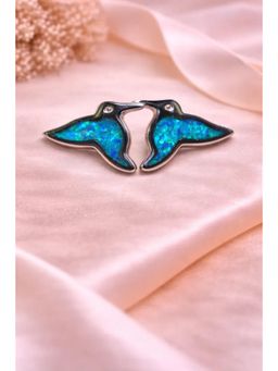 SKO - Miora Blue Open Birds Earrings