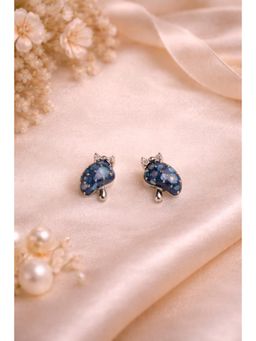 SKO - Miora Silver Cat Earrings
