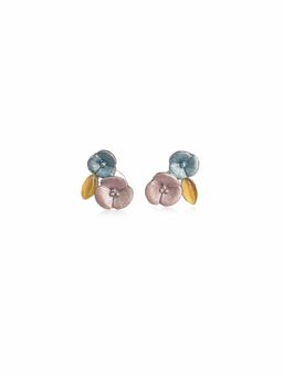 SKO - Miora Multi-Color Multicolor Flower Earrings