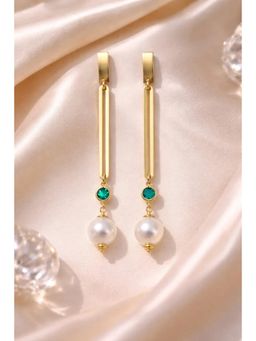 SKO - Miora Gold Pearl Hanging Earring