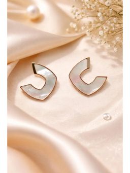 SKO - Miora Silver Mother of Pearl Earrings