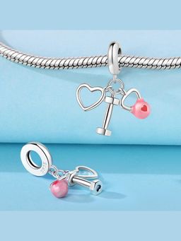 SKO - Miora Silver Female Gym Enthusiast Charm