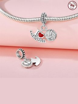 Miora - Silver Volleyball Charms