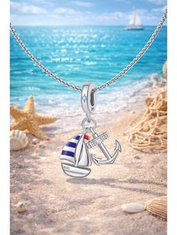SKO - Miora Silver Ship Anchor Charms