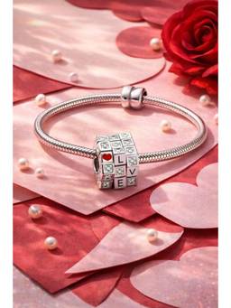Miora - Silver 3 Layer Cube Charm
