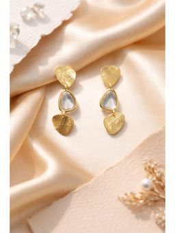 SKO - Miora Gold Triangle Drop Earrings