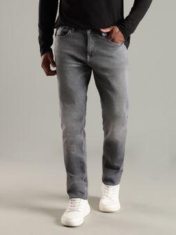 Tommy Hilfiger - Men Grey Solid Jeans