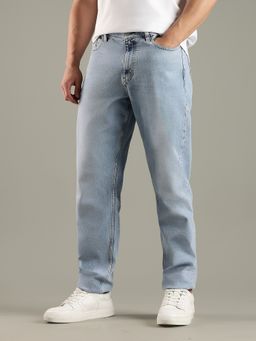 Tommy Hilfiger - Men Blue Solid Jeans