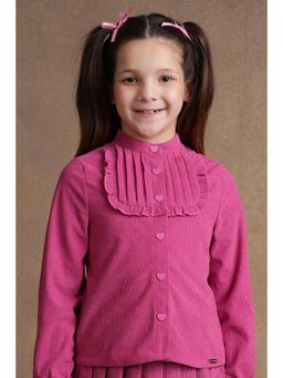 One Friday - Girls Pink Doll House Top