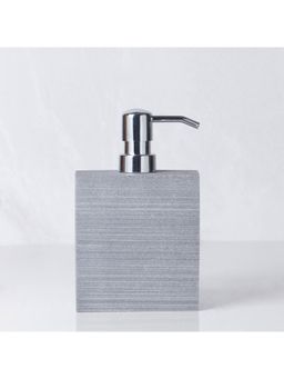 OBSESSIONS - Polyresin Soap & Lotion Dispenser, Grey