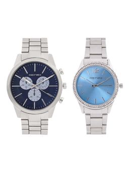 Joker and Witch - Joker & Witch Blue Nick & Lucy Couple Watches - JWJCW392 (M)