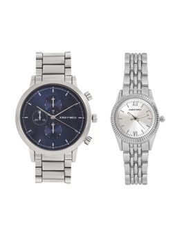 Joker and Witch - Joker & Witch Silver Jasmine & Aladdin Couple Watches - JWJCW395 (M)