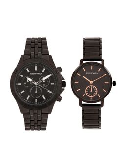 Joker and Witch - Joker & Witch Metallic Viola & Will Couple Watches - JWJCW398 (M)