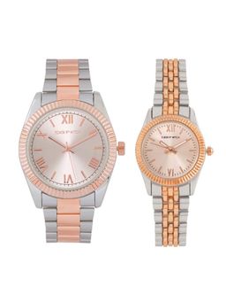 Joker and Witch - Joker & Witch Rose Gold Noah & Allie Couple Watches - JWJCW408 (M)