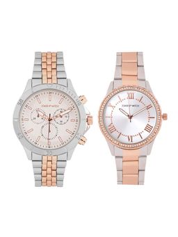 Joker and Witch - Joker & Witch Silver Hannah & Ulrich Couple Watches - JWJCW432 (M)