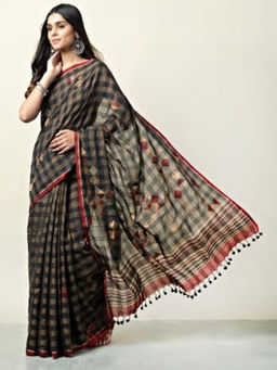 Fabindia - Cotton Woven Jamdani Sari