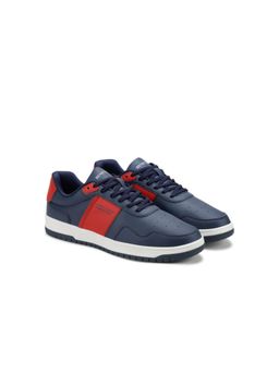 United Colors of Benetton - Men Solid Lace-Up Blue Sneakers