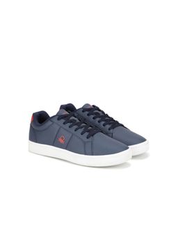 United Colors of Benetton - Solid Lace-Up Basic Knot Navy Blue Sneakers