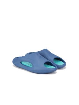 United Colors of Benetton - Solid Slip-On Spaceship Moulded Blue Sliders