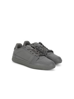 United Colors of Benetton - Men Microfiber PU Grey Sneakers