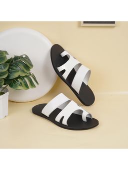 Metro - Men White Casual Sandals