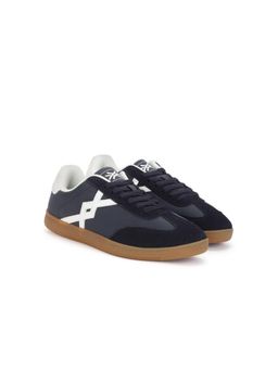 United Colors of Benetton - Men PU Suede Black Sneakers