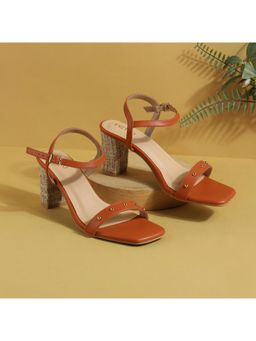 Metro - Women Tan Casual Sandal Heels