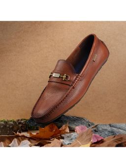 Mochi - Men Tan Slip On Casual Loafers