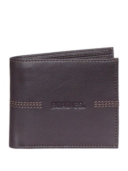 Justanned - Brown Minimalist Mens Leather Wallet